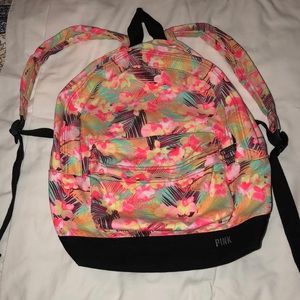 Colorful floral backpack from PINK